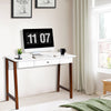 Computer Desk Laptop PC Writing Table Makeup Vanity Table-Walnut - Gallery View 1 of 11