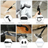 Multipurpose 1400W steam cleaner with fabric-cleaning accessory and extended nozzle for versatile home cleaning.