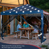 10 x 10 Feet Pop-up Canopy Tent Gazebo Canopy for Outdoor - Gallery View 1 of 10