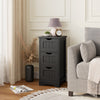 Bathroom Floor Freestanding Storage Organizer with 3 Drawers-Black - Gallery View 1 of 12