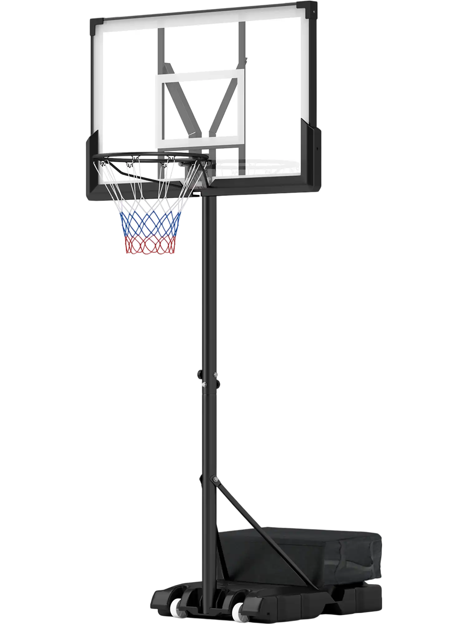 Costway Portable Adjustable Outdoor Basketball Hoop Goal System 63519428 New