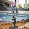 isinwheel GT1 Electric Scooter Off-Road Tires 800W 28 MPH 28 Miles Range 48V New