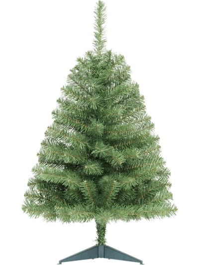 Costway Mini Tabletop Christmas Tree 113 Green PVC Tips 85883302 New