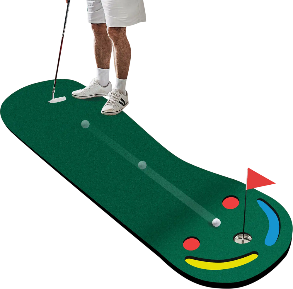 Golf Putting Green Set for Indoor Outdoor Use