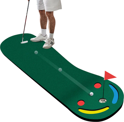 Costway Indoor Outdoor Golf Putting Green Set 97631584 New