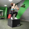 3 In 1 Foam Plyometric Box with 3 Heights and Easy-to-Clean PU Cover-30 inches - Gallery View 1 of 11