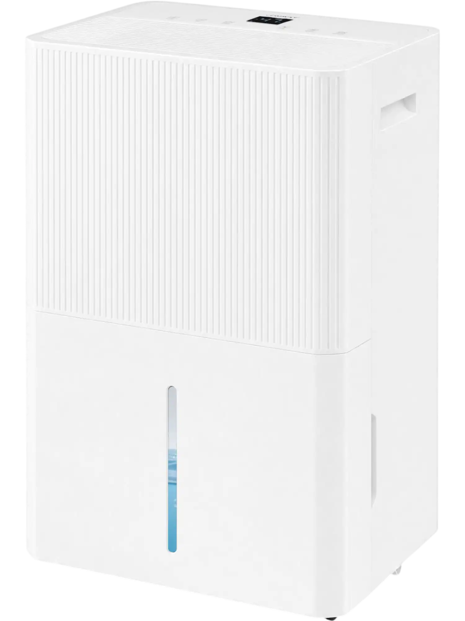 Costway 135 Pint 3-Mode Dehumidifier w/ Drain Hose LED Display for 6500 Sq.Ft Home 94011399 New