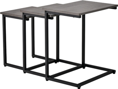 Costway 3-Piece Multifunctional Coffee End Table Set 91065784 New