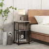 3-Tier End Table with USB Ports & Power Outlets-1 Piece - Gallery View 1 of 10