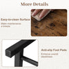 Close-up of the 3-tier industrial shoe bench showing easy-to-clean surface and anti-slip foot pads for stability.