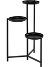 3-Tier Metal Plant Stand Indoor Outdoor Tall Corner Flower Pot Holder Display Rack
