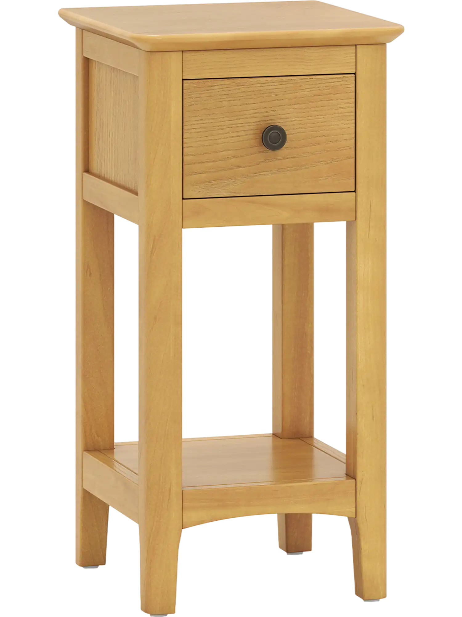 Costway 3-Tier Nightstand Side Table w/ Drawer Open Shelf 19714425 New