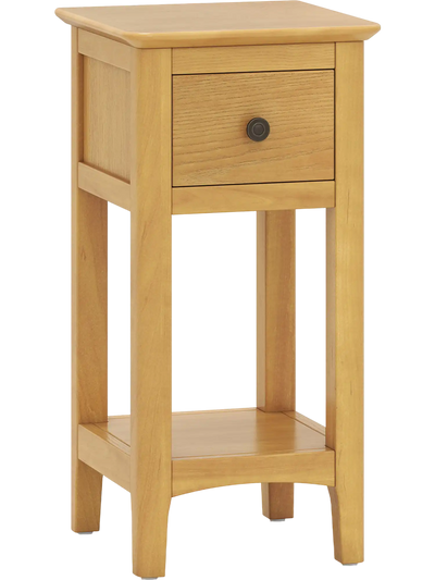 Costway 3-Tier Nightstand Side Table w/ Drawer Open Shelf 19714425 New