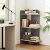 3 Tier Wooden Bookshelf with Anti-Tipping Kit-Oak - Gallery View 1 of 10