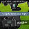 Battery level display on the 3 Wheel Golf Bag Cart, featuring adjustable handle and 9 speed settings for convenience.