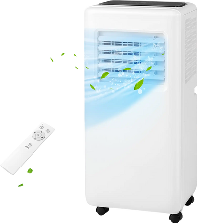 Costway 8000 BTU 3-in-1 Portable Air Conditioner with Remote 56812479 New