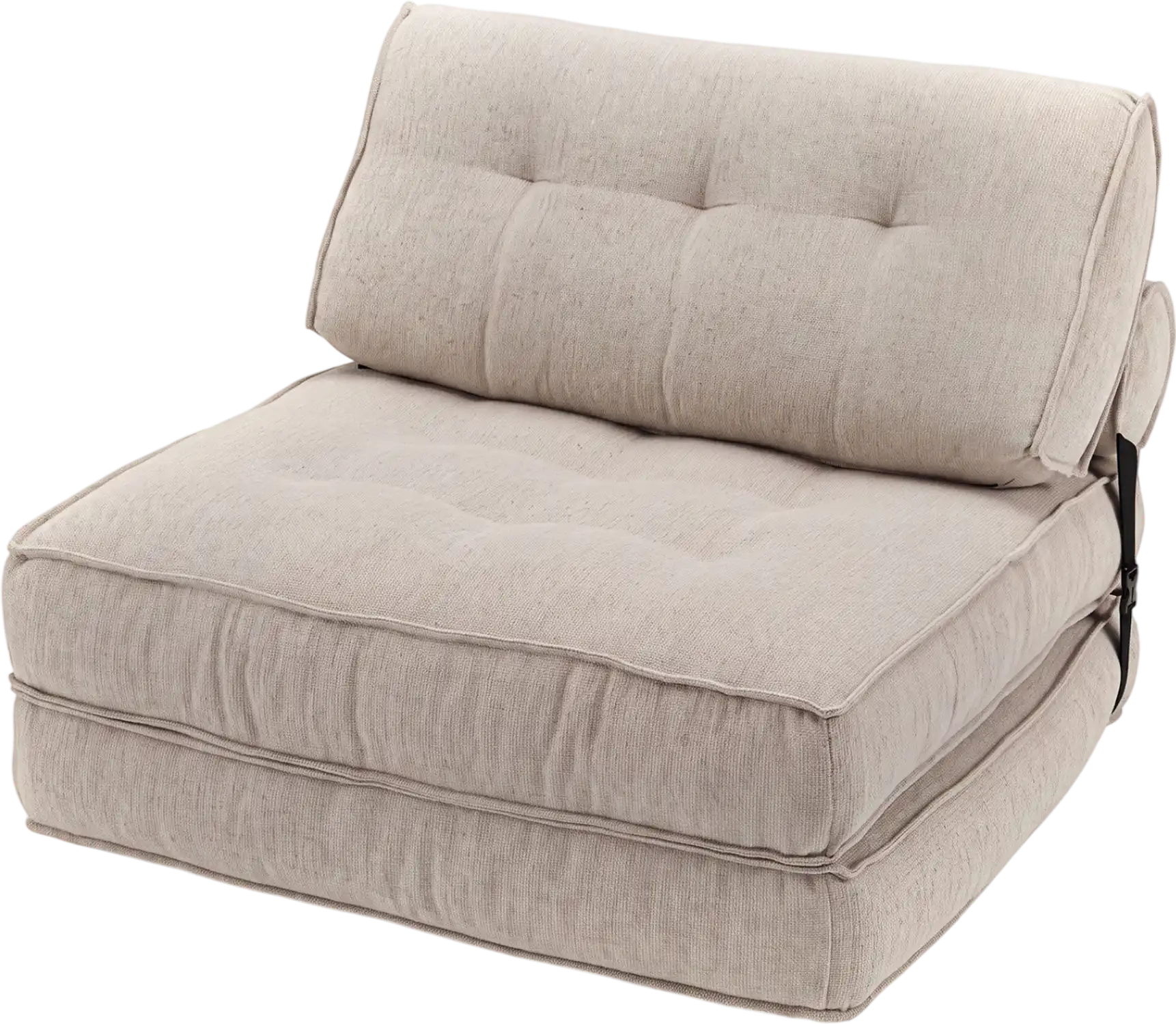 Costway 3-in-1 Folding Sofa Chair Convertible Bed w/ Bolster 52981731 New