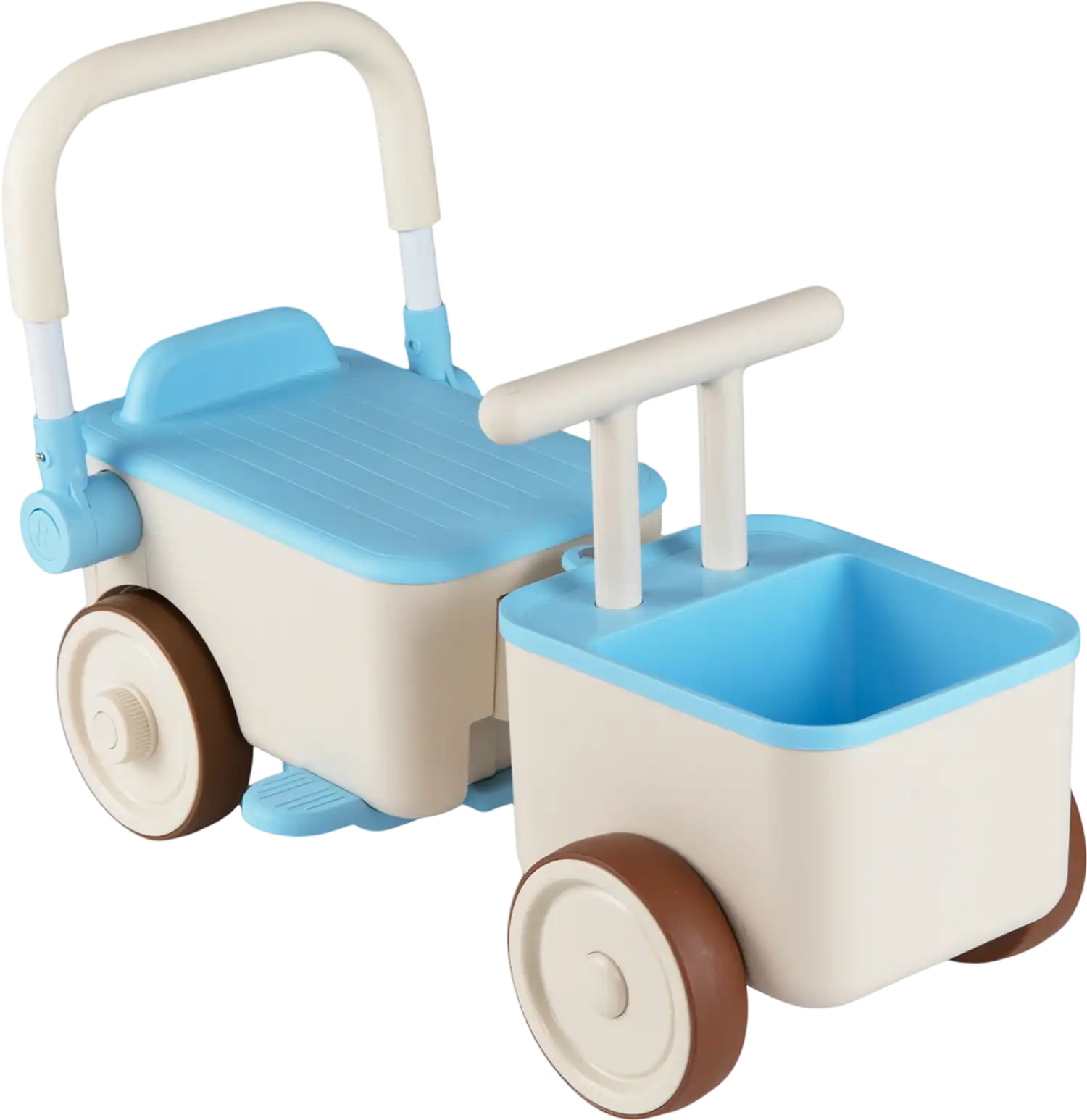 Costway 3-in-1 Kids Ride On Push Car w/ Rope & Storage Basket 36259926 New