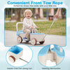 3-in-1 Kids Ride On Push Car with Rope and Storage Basket - Gallery View 6 of 11