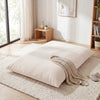 3-in-1 Large Bean Bag Chair with Comfy Corduroy Fabric-Beige - Gallery View 1 of 9