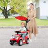 3 in 1 Push Car for Toddler Stroller Sliding Walking Car for Boys and Girls-Red - Gallery View 1 of 12