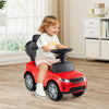 3 in 1 Push Car with Removable Handle and Guardrail for Kids 18-36 Months Old-Red - Gallery View 1 of 12