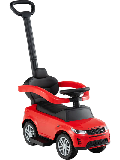 Costway 3-in-1 Toddler Push Car w/ Removable Handle & Guardrail 136592478 New