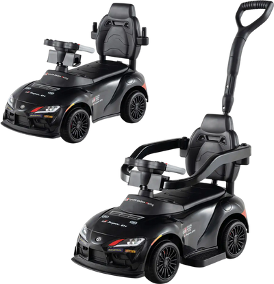 Costway Toyota Licensed 3-in-1 Foot-to-Floor Stroller Sliding Walking Ride-On Toy 91372554 New