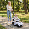 3-in-1 Toyota Licensed Foot-to-Floor Stroller Sliding Walking Toy-White - Gallery View 1 of 9