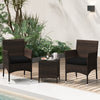 Outdoor conversation set featuring two cushioned chairs and a stylish glass-top table, perfect for poolside relaxation.