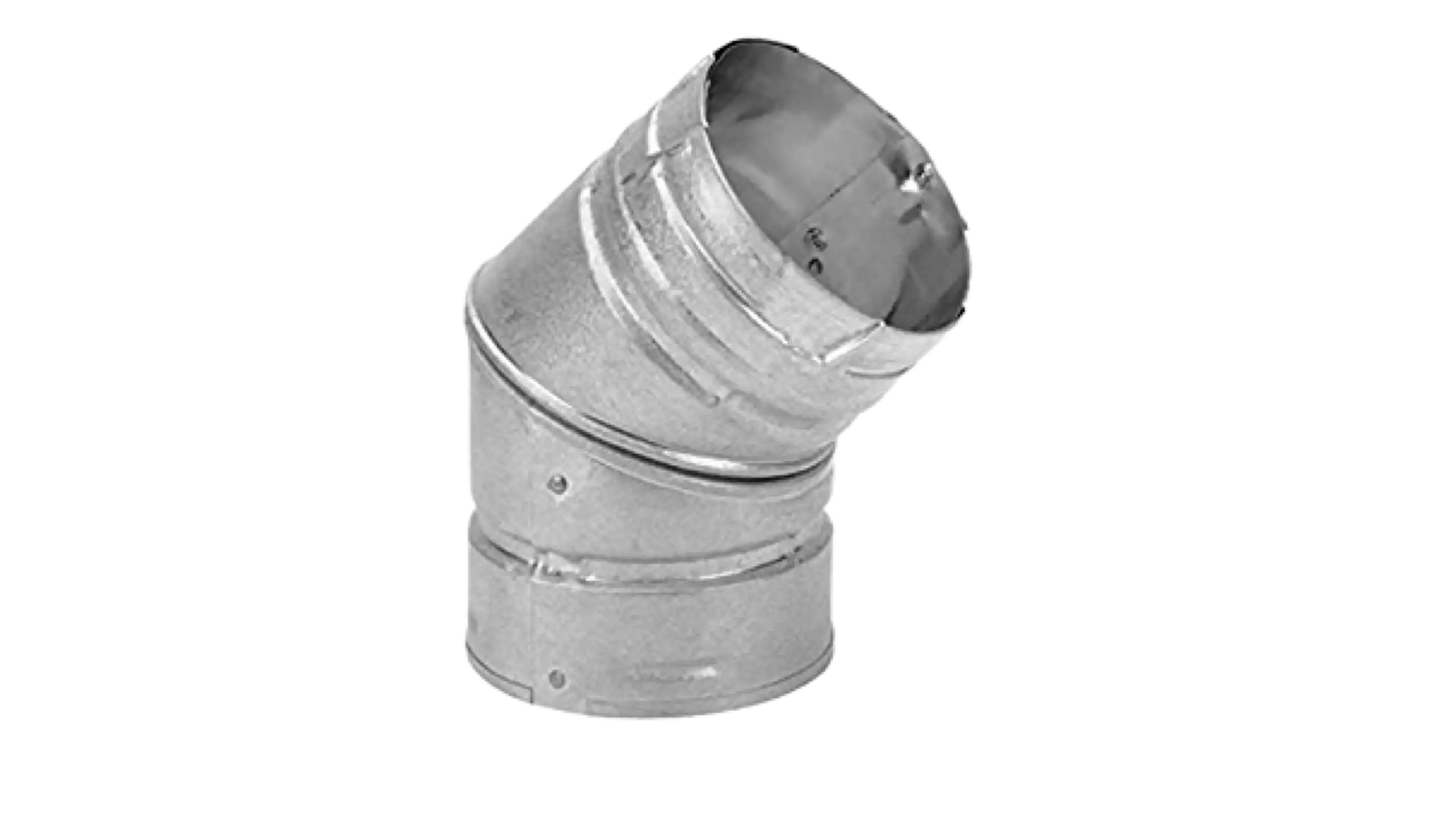 Duravent 49782 3 in. 45° Pellet Elbow New