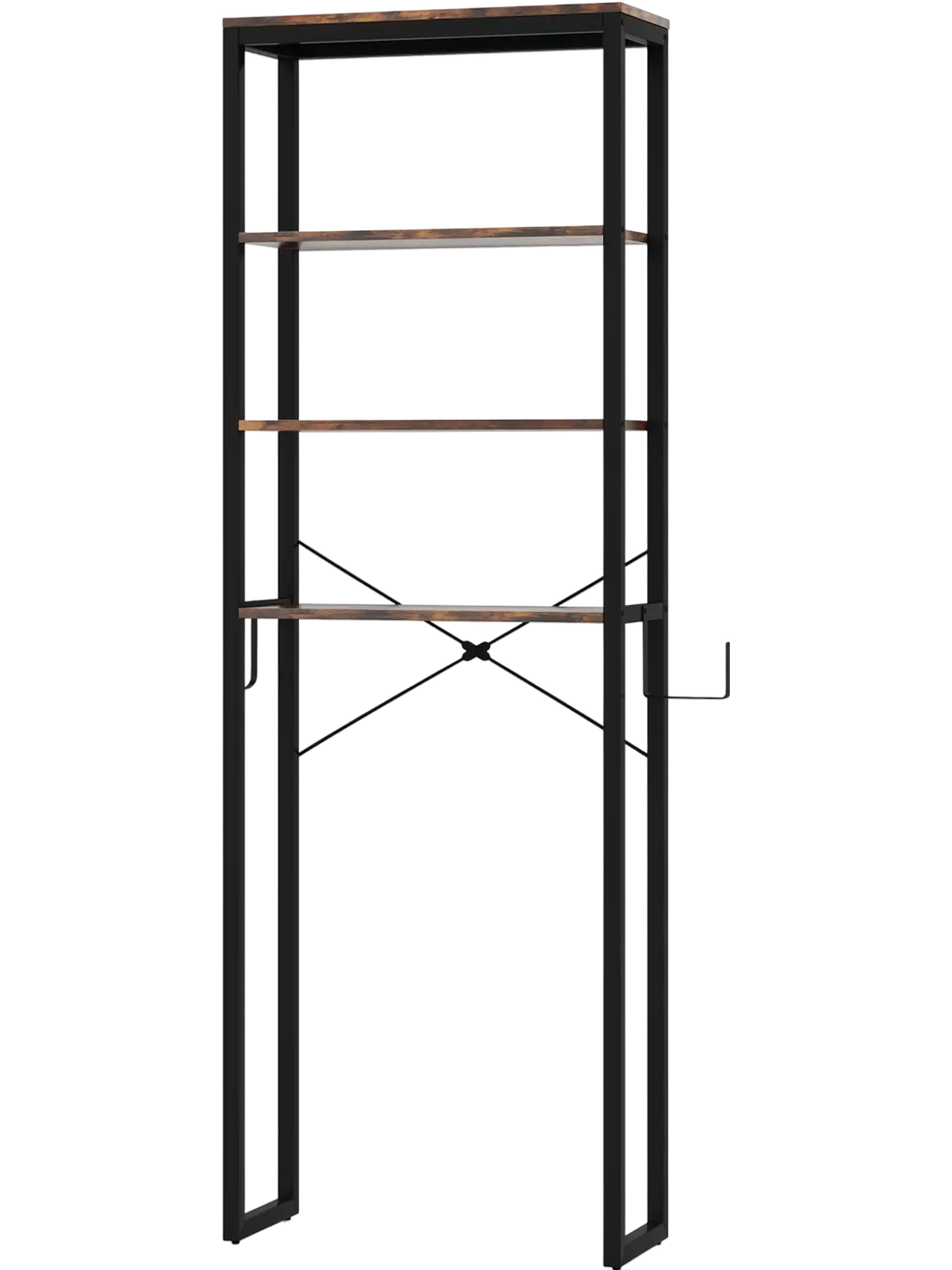 Costway 4-Tier Freestanding Over Toilet Storage Rack 14650732 New