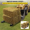 Vevor Pallet Fork Clamp On Attachable 42.9" 4000 Lbs With Adjustable Stabilizer Bar Heavy Duty New