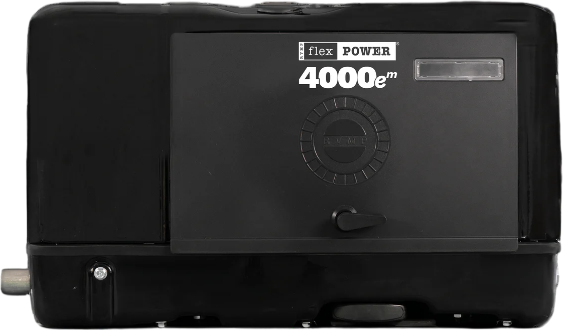 RVMP Flex Power 4000e Mini 3600W/4000W RV Generator Dual Fuel Gas Propane EFI Low THD CARB New