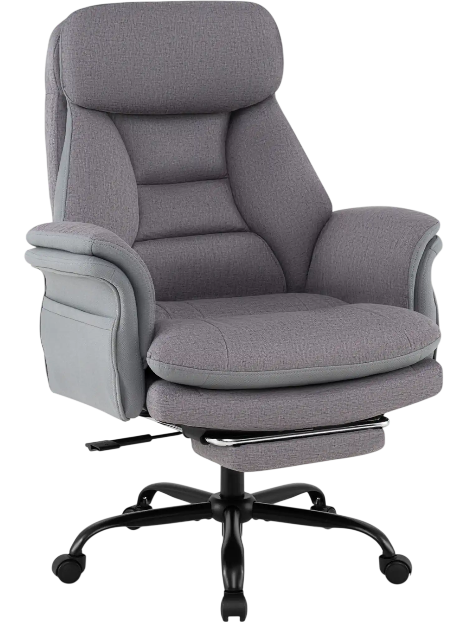 Costway Big and Tall Ergonomic Faux Leather Office Chair 400 lbs 43872521 New