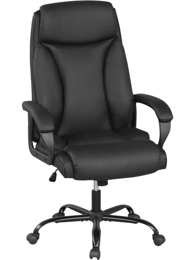 Costway Executive Ergonomic Office Chair with Headrest Rocking Backrest 13424807 New