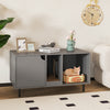40 Inch Cat Litter Box Enclosure for 2 Cats Hidden Cat Washroom-Gray - Gallery View 1 of 10
