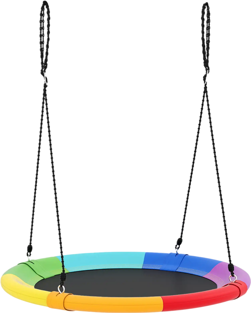 40 Inch Flying Saucer Tree Swing Outdoor Play for Kids