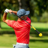 40 Inch Golf Swing Trainer Aid with Weighted Head for Grip, Rhythm, Balance-Yellow - Gallery View 1 of 10