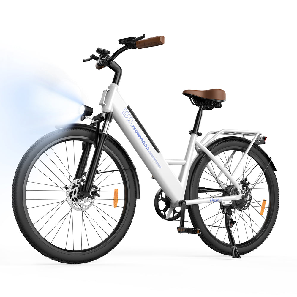 Isinwheel UCity Electric Bike 55 Mile Range 20 MPH 750W New