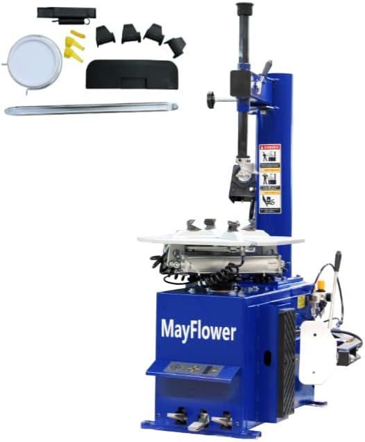 Mayflower Tools 950 + 680 3 HP Tire Changer with Bead Blaster and Electronic Wheel Balancer Combo New