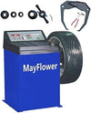 Mayflower Tools 950 + 680 3 HP Tire Changer with Bead Blaster and Electronic Wheel Balancer Combo New