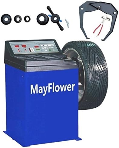 Mayflower Tools 960 + 680 1.5 HP Automatic Tire Changer with Assist Arm and Electronic Wheel Balancer Combo New