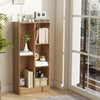 41 Inches 5-Cube Floor Bookcase with 2 Anti-Tipping Kits-Natural - Gallery View 1 of 9