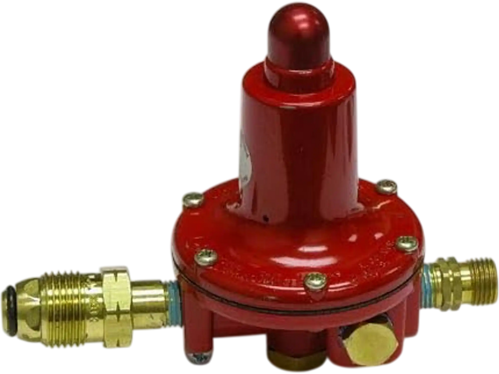 L.B. White 21788 2 Stage Propane LP Gas Regulator, 25PSI Preset W/Soft Nose