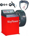 Mayflower Tools 980 + 800 1.5 HP Tire Changer and Wheel Balancer Combo with 300 Assist Arm New