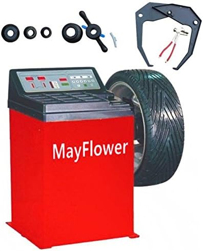 Mayflower Tools 980 + 800 1.5 HP Tire Changer and Wheel Balancer Combo with 300 Assist Arm New