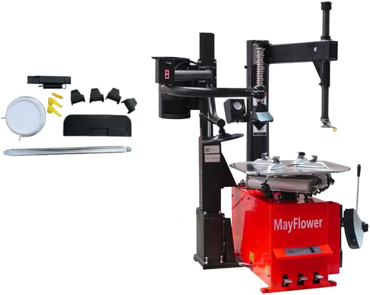 Mayflower Tools 980 + 800 1.5 HP Tire Changer and Wheel Balancer Combo with 300 Assist Arm New