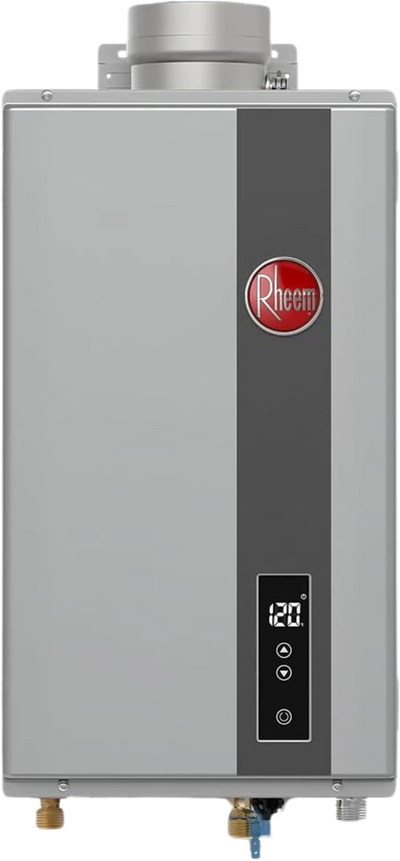 Rheem RTG-84DVLN-3 8.4 GPM Indoor Tankless Water Heater Natural Gas High-Efficiency Non-Condensing New