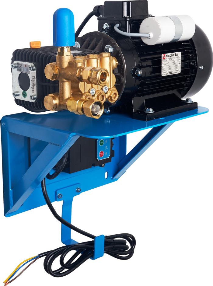 Canpump Wall-Mount Pressure Washer 2500 PSI 2.3 GPM or 2100 PSI 2.8 GPM 4HP 240V Total Stop System New